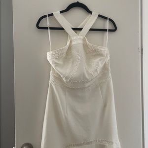 High/Low White Dress